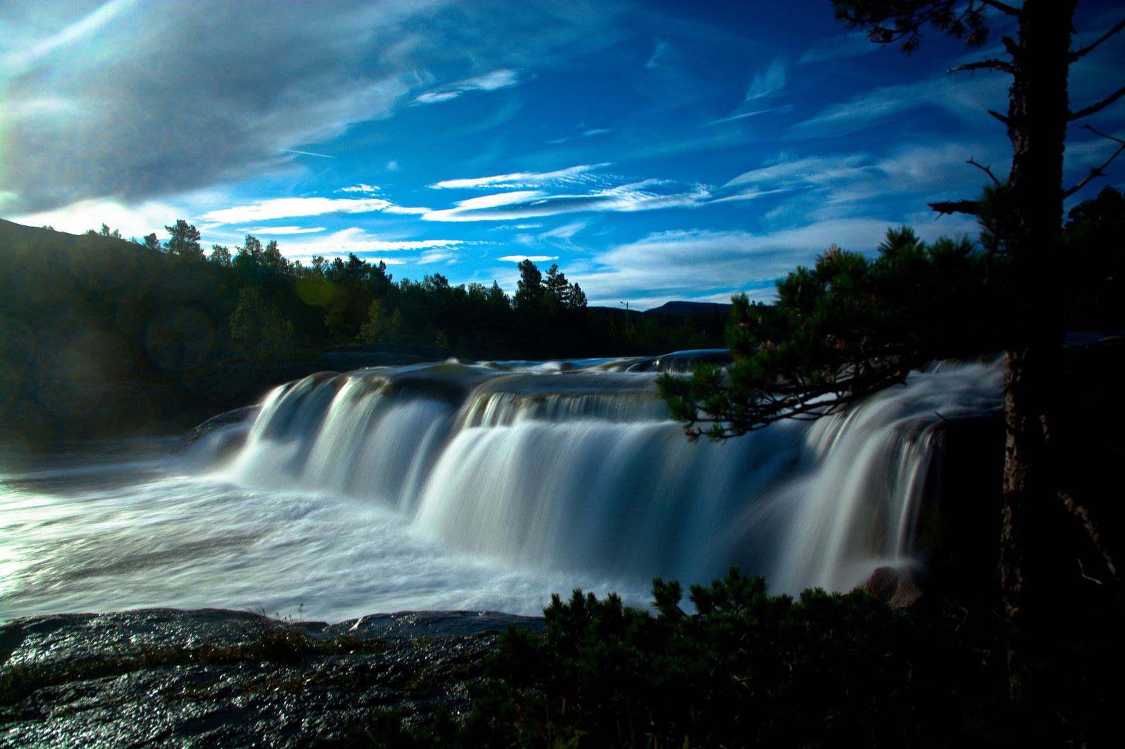 Wasserfall in Nordnorwegen