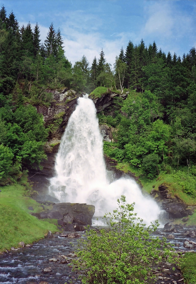 Wasserfall in Norwegen