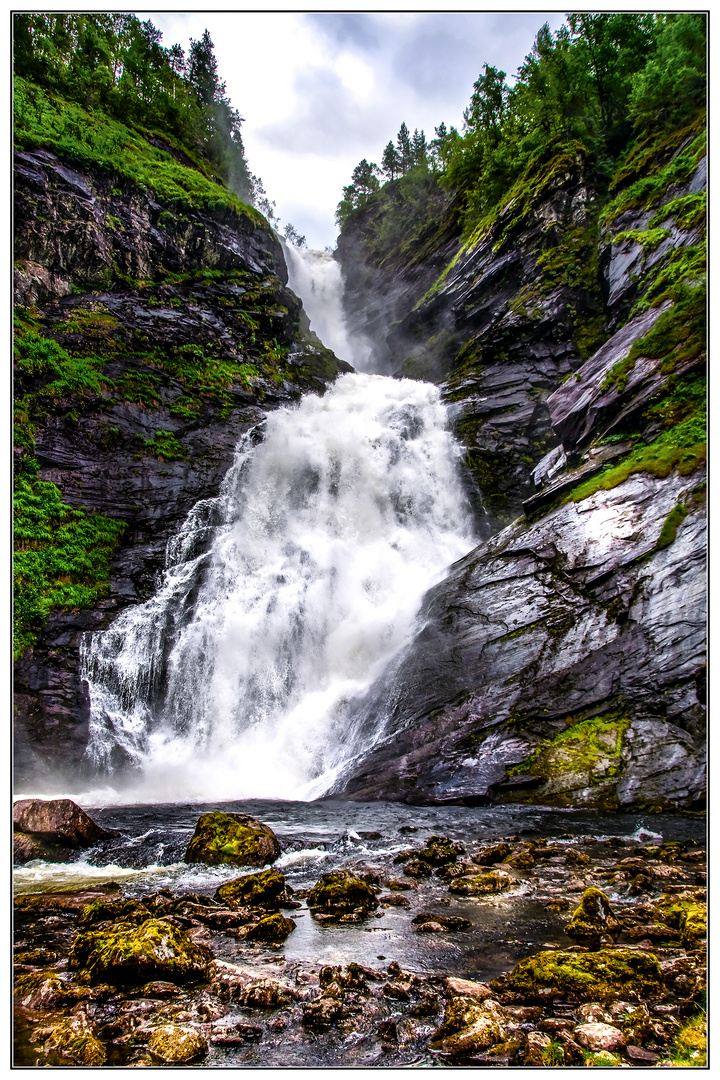 Wasserfall in Norwegen