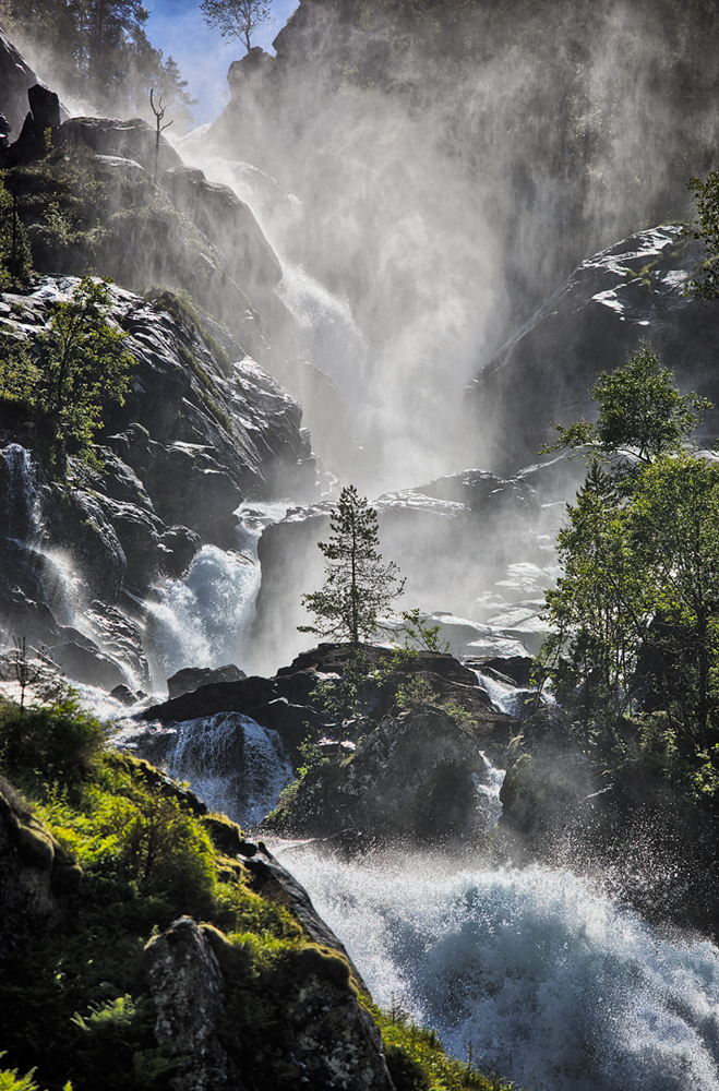 Wasserfall in Norwegen