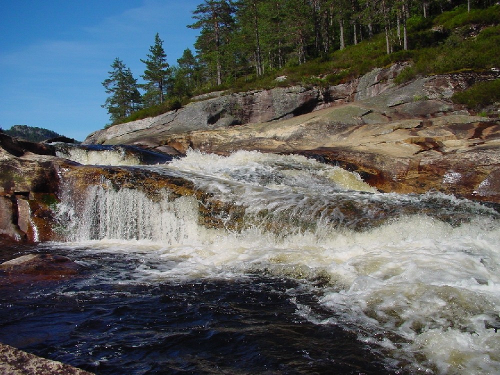 Wasserfall in Norwegen