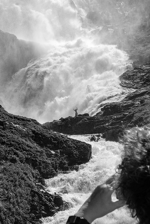 Wasserfall in Norwegen