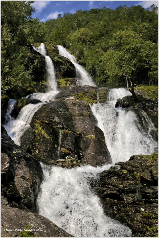 Wasserfall in Norwegen