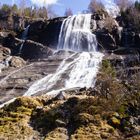 Wasserfall in Norwegen bei Bergen
