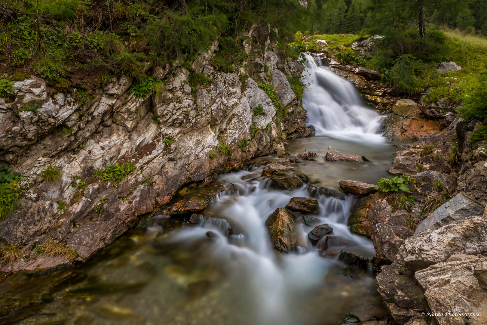 Wasserfall in Obertauern