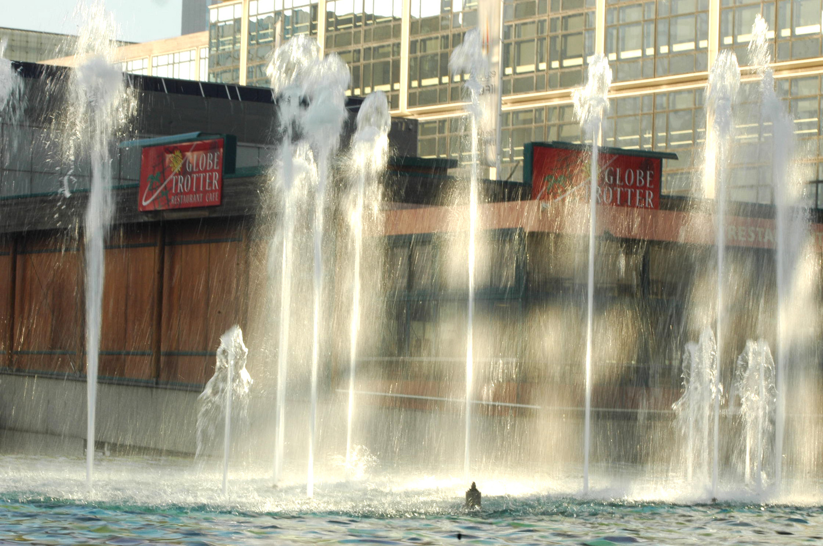 Wasserfall in Paris