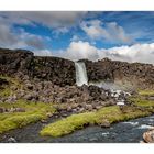 Wasserfall in Pingvellir