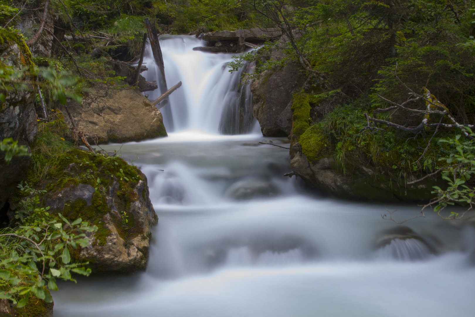 Wasserfall in Prags