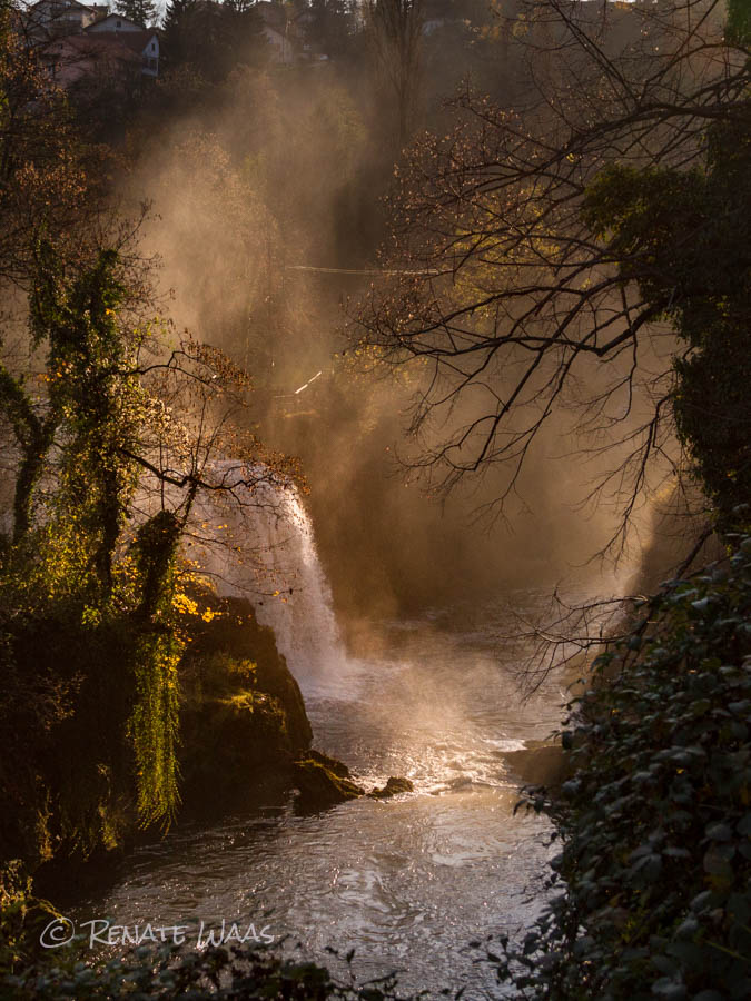 Wasserfall in Rastoke, Kroatien