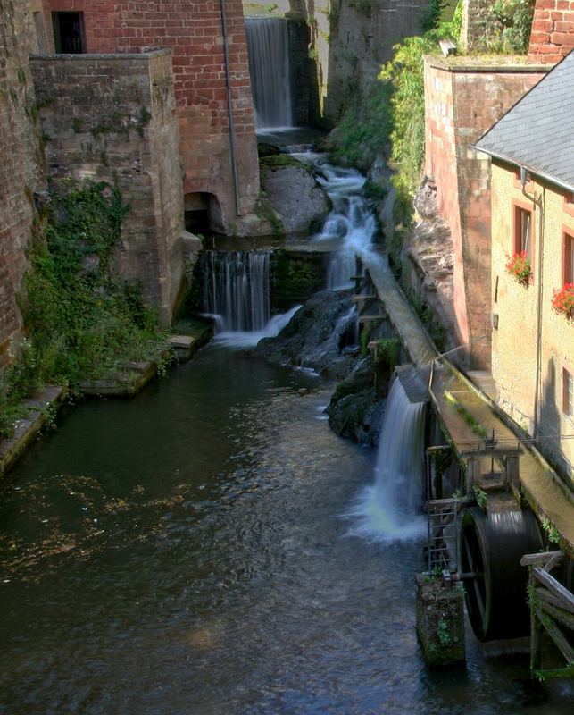 Wasserfall in Saarburg