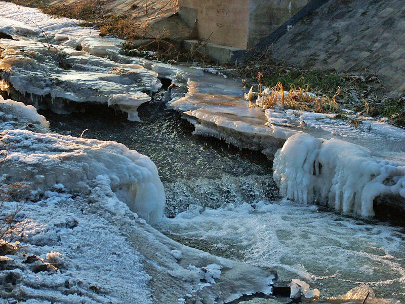 wasserfall in salbke