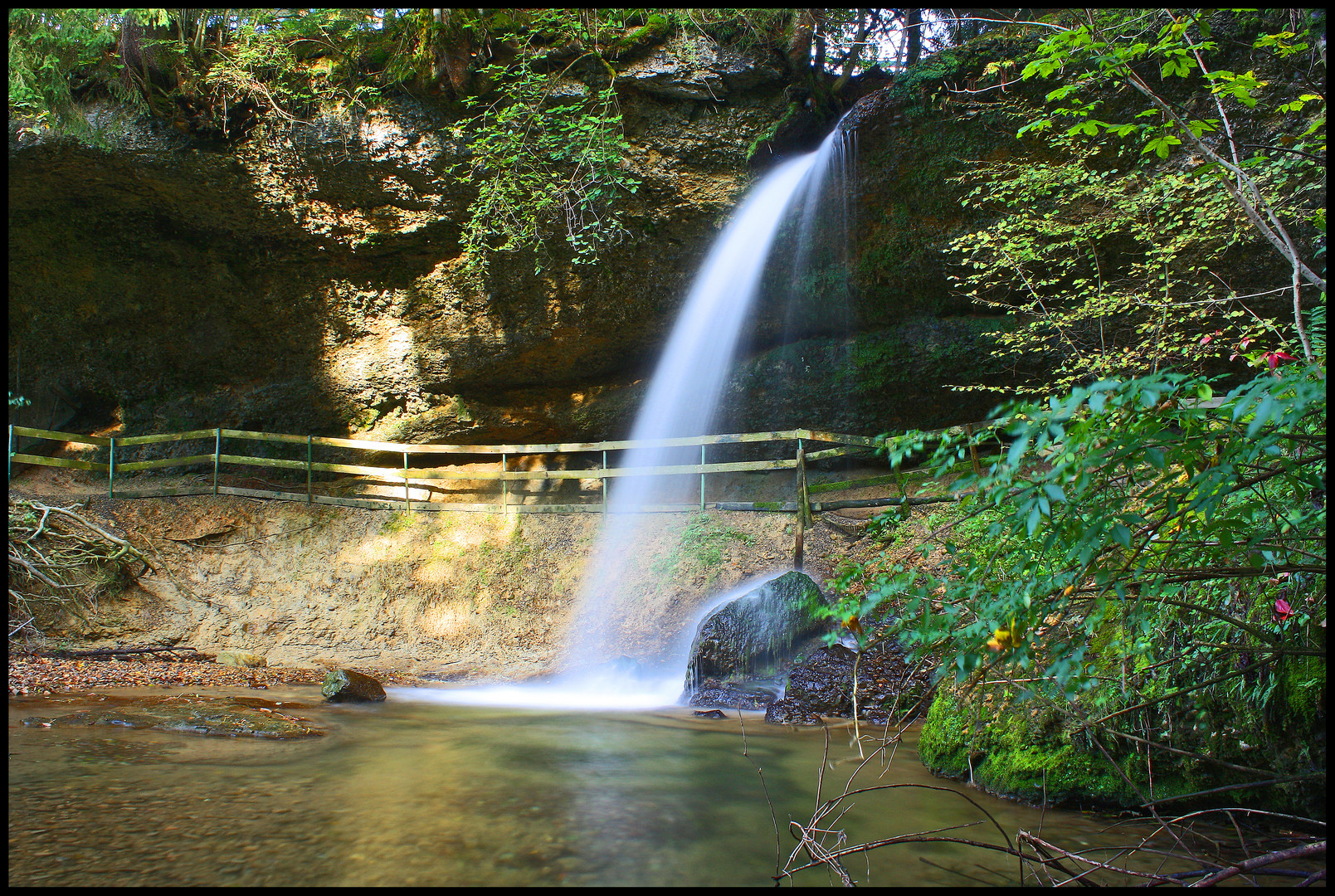 Wasserfall in Scheidegg