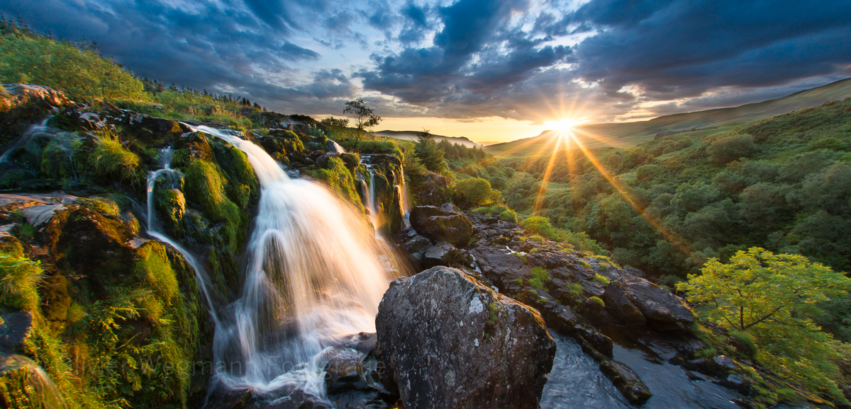 Wasserfall in Schottland