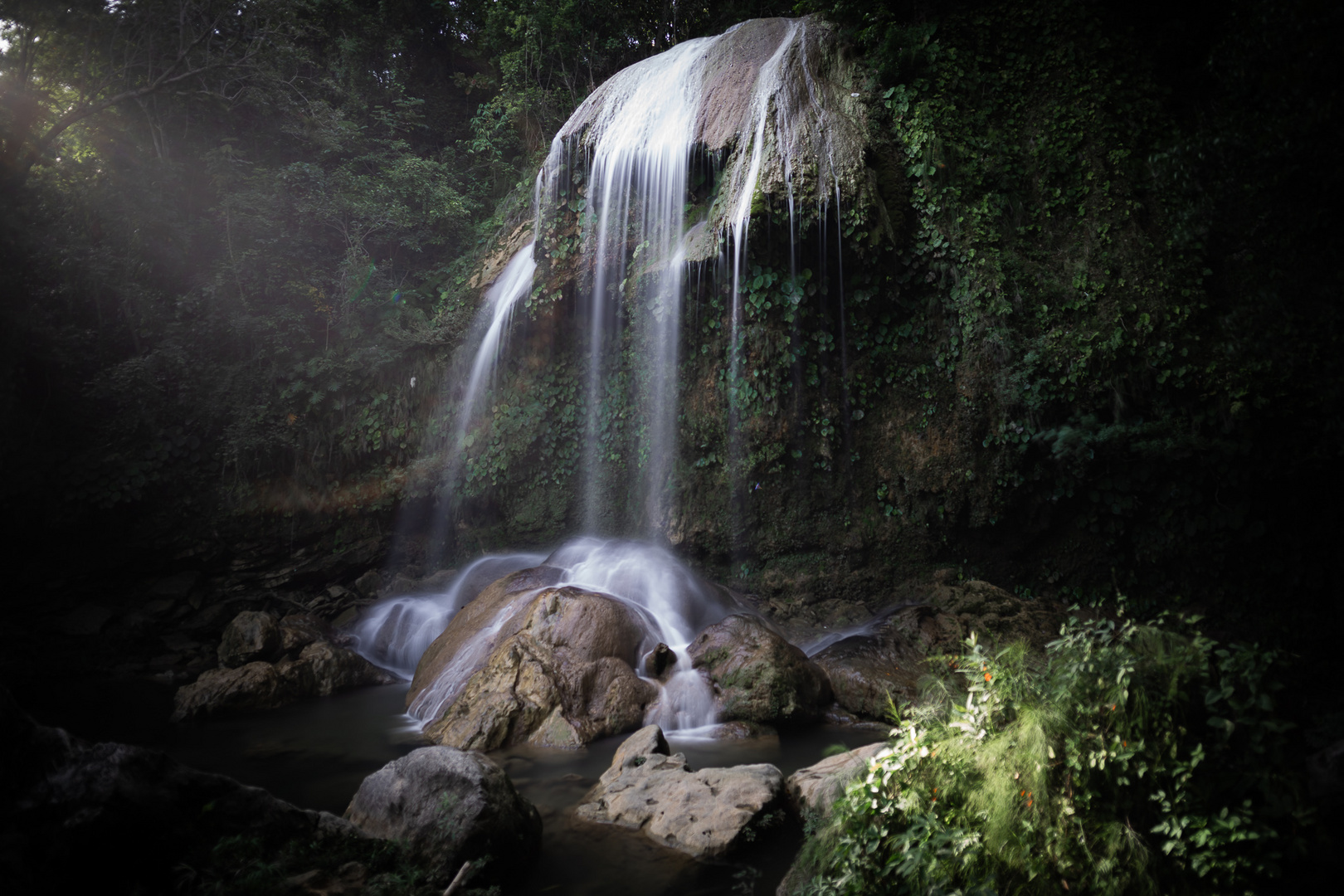 Wasserfall in Soroa 