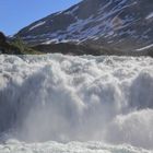 Wasserfall in Strynefjell, Norwegen