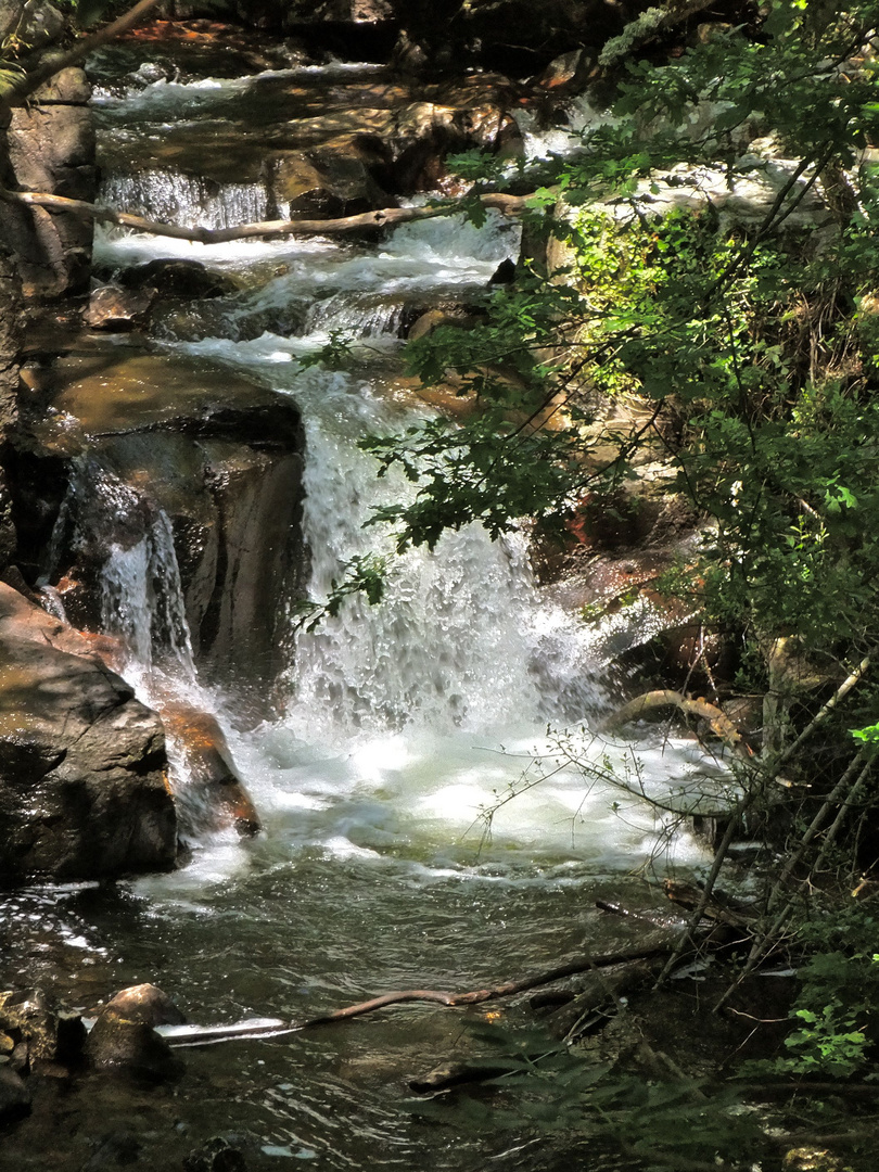 Wasserfall in Süd-Frankreich