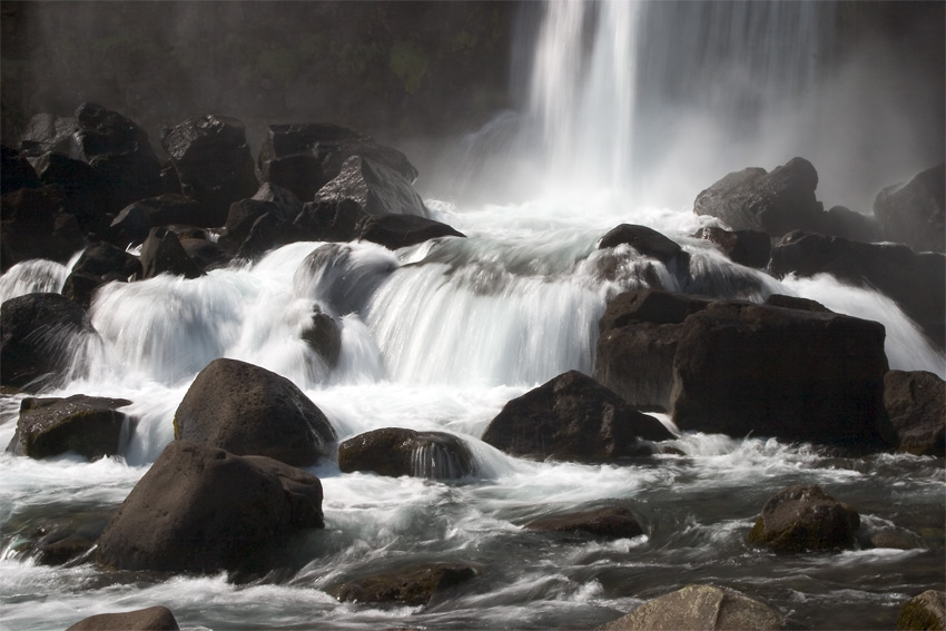 Wasserfall in Thingvellir