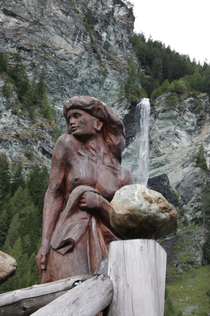 Wasserfall in TIROL - Österreich immer einen Urlaub wert - Urlaub bei Freunden