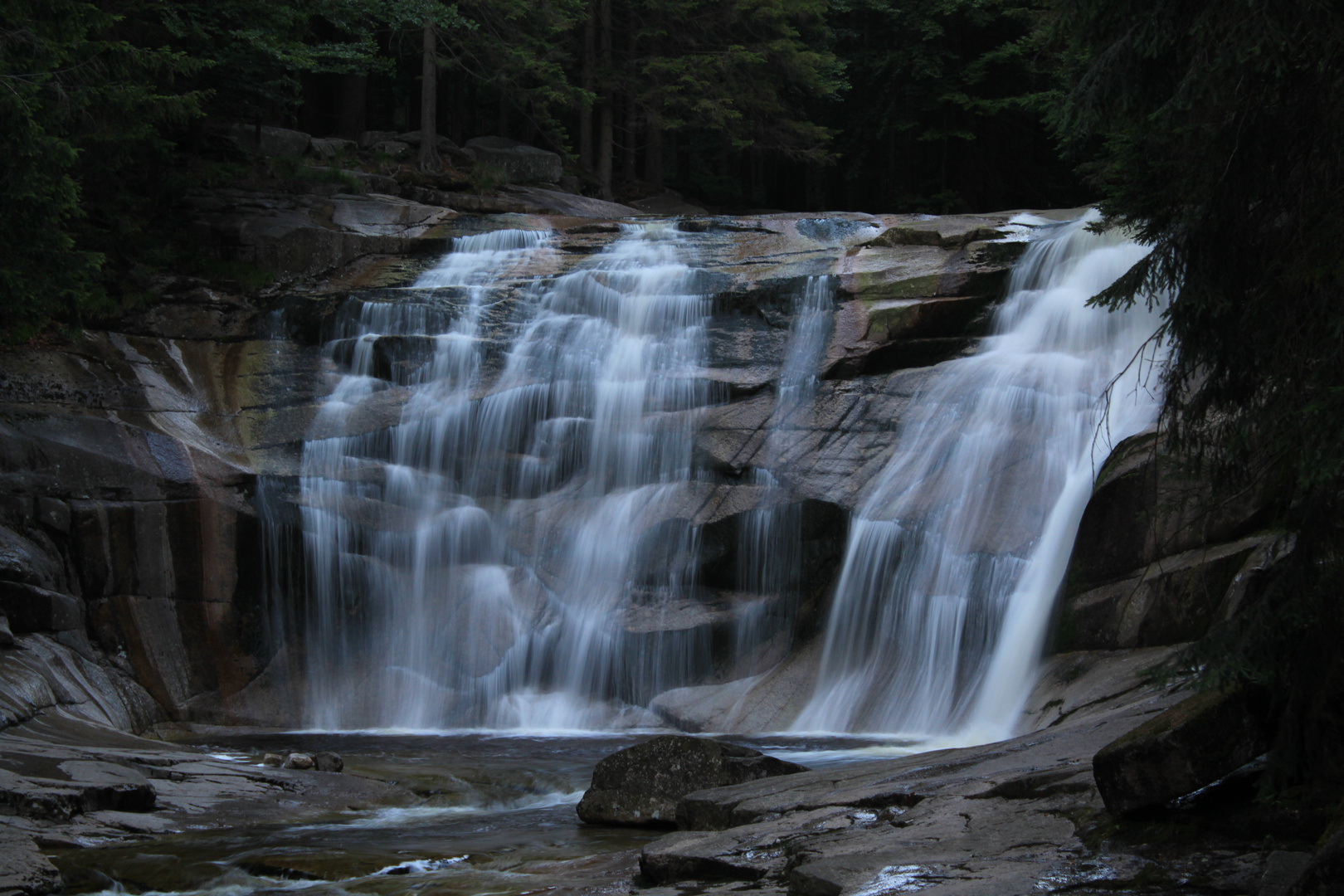 Wasserfall in Tschechien