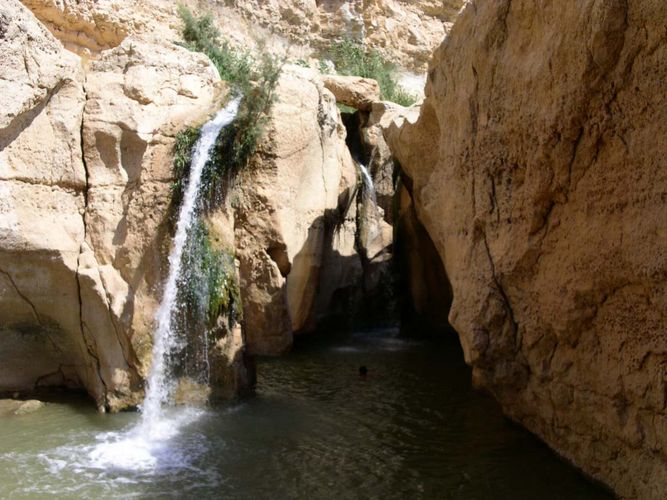 Wasserfall in Tunesien