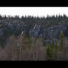 Wasserfall in West-Bergnäs