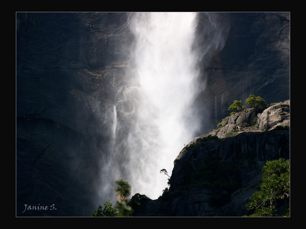 Wasserfall in Yosemite