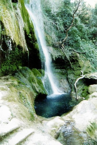 Wasserfall irgendwo im Hinterland Spaniens