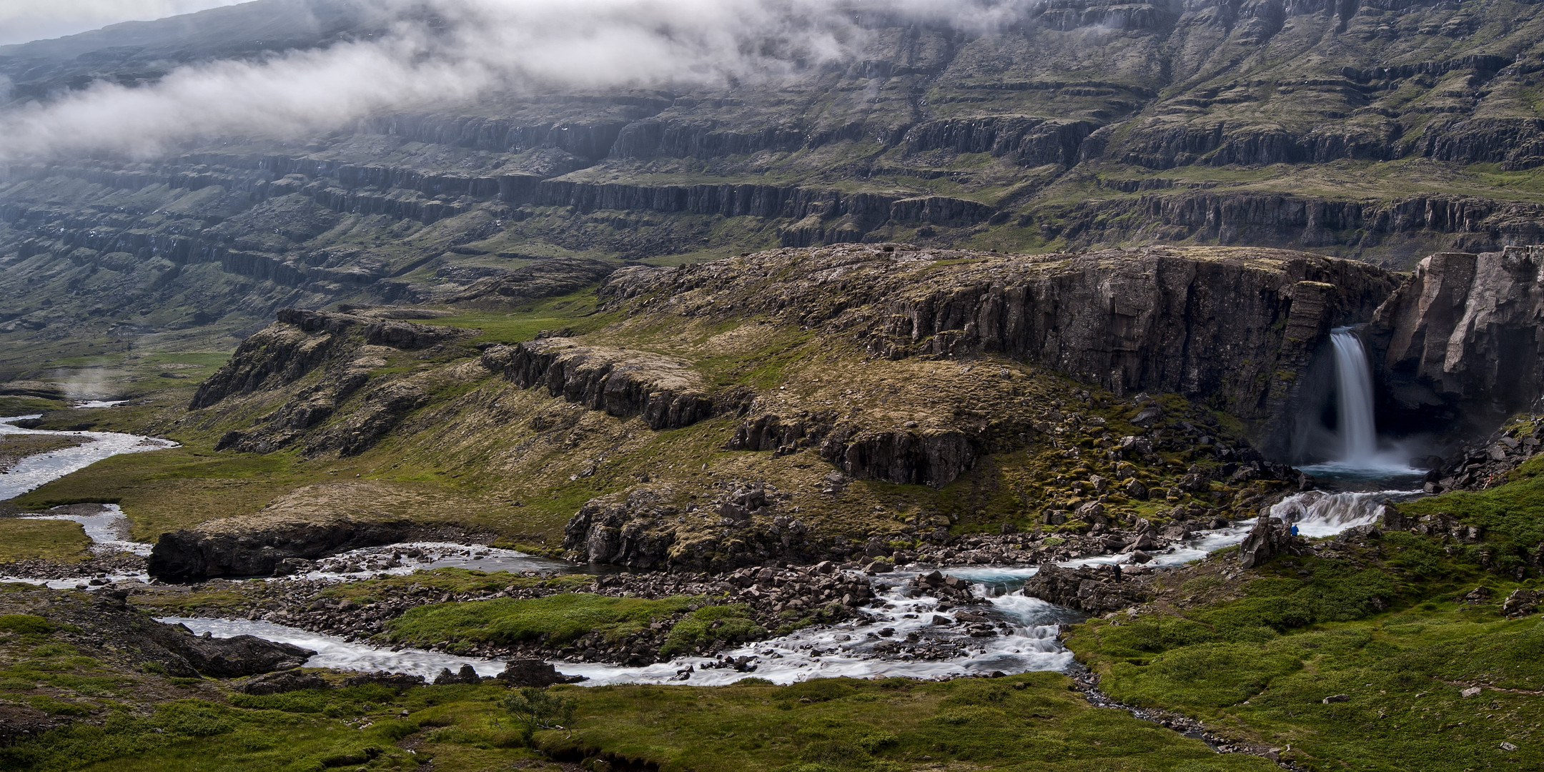 Wasserfall Island