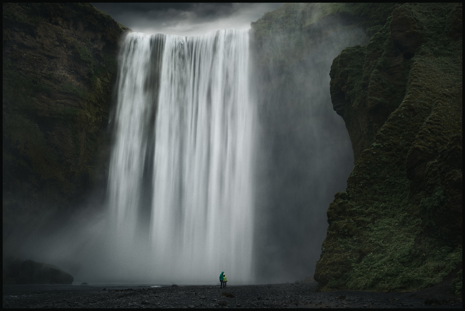 Wasserfall Island