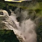 Wasserfall - Island  Gullfoss 