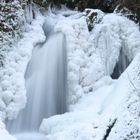 Wasserfall Kloster Martental bei Eis