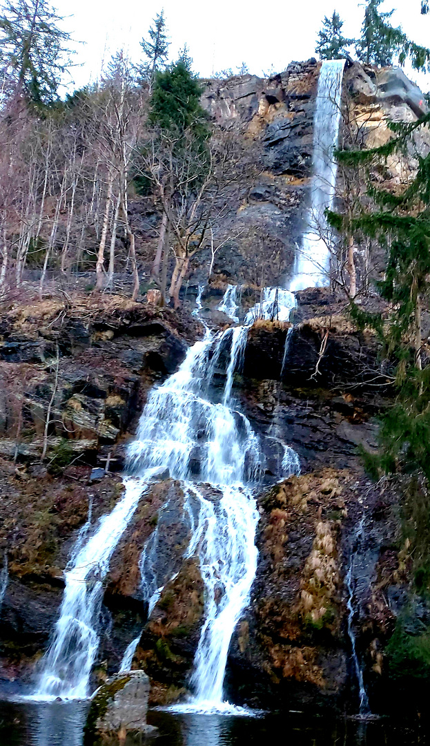 Wasserfall Königreich Romkerhall