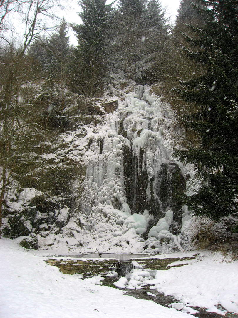 Wasserfall Königshütter Wasserfall im Harz