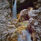 Wasserfall kurz vor dem Sellajoch