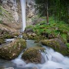 Wasserfall "Lehmen" in der Schweiz