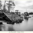 Wasserfall Lingen (Ems) - BW