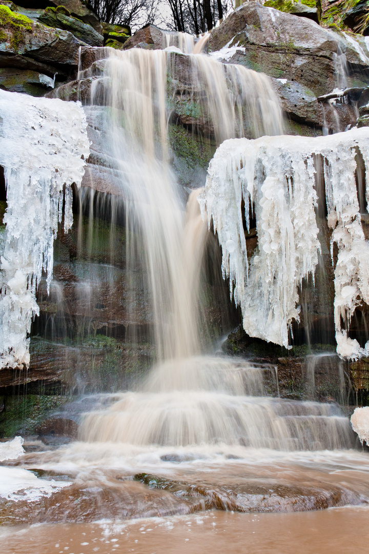 Wasserfall Margarethenschlucht bei Eberbach