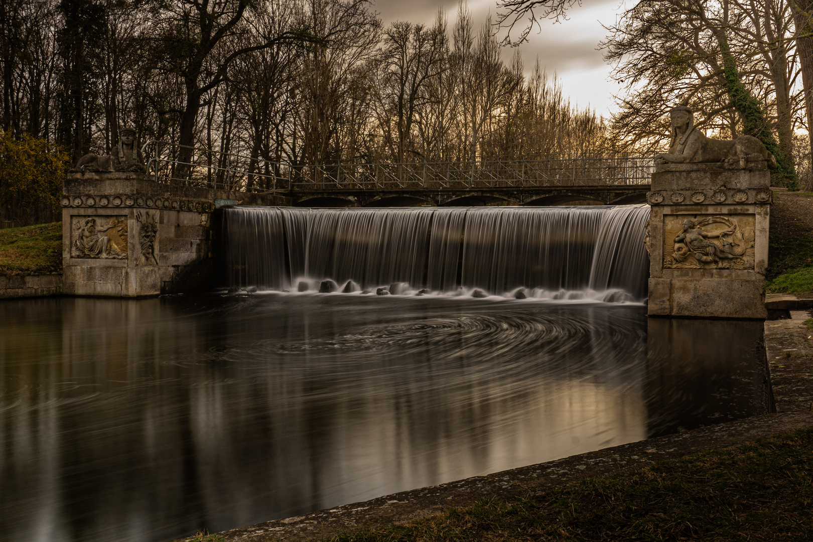 Wasserfall mit LZB...