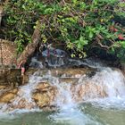 Wasserfall-Mündung