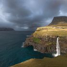 Wasserfall Múlafossur, Faröer Inseln