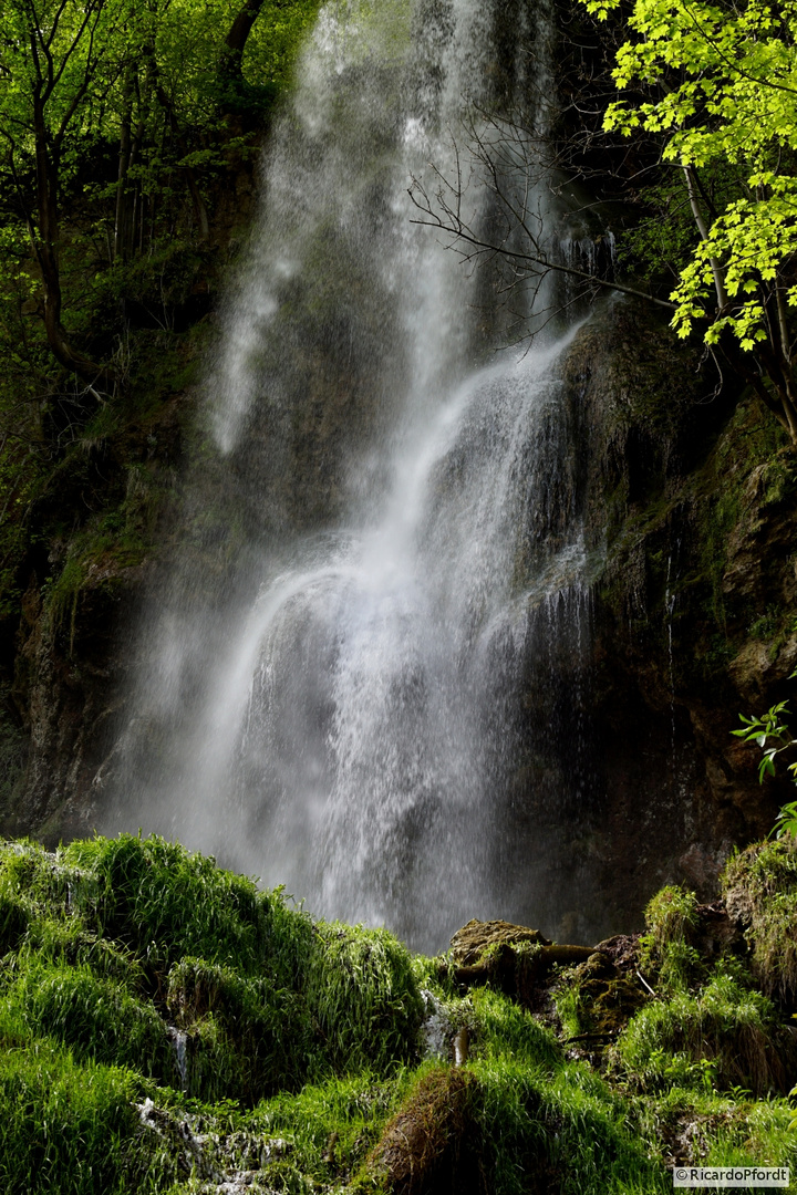 Wasserfall Nahaufnahme