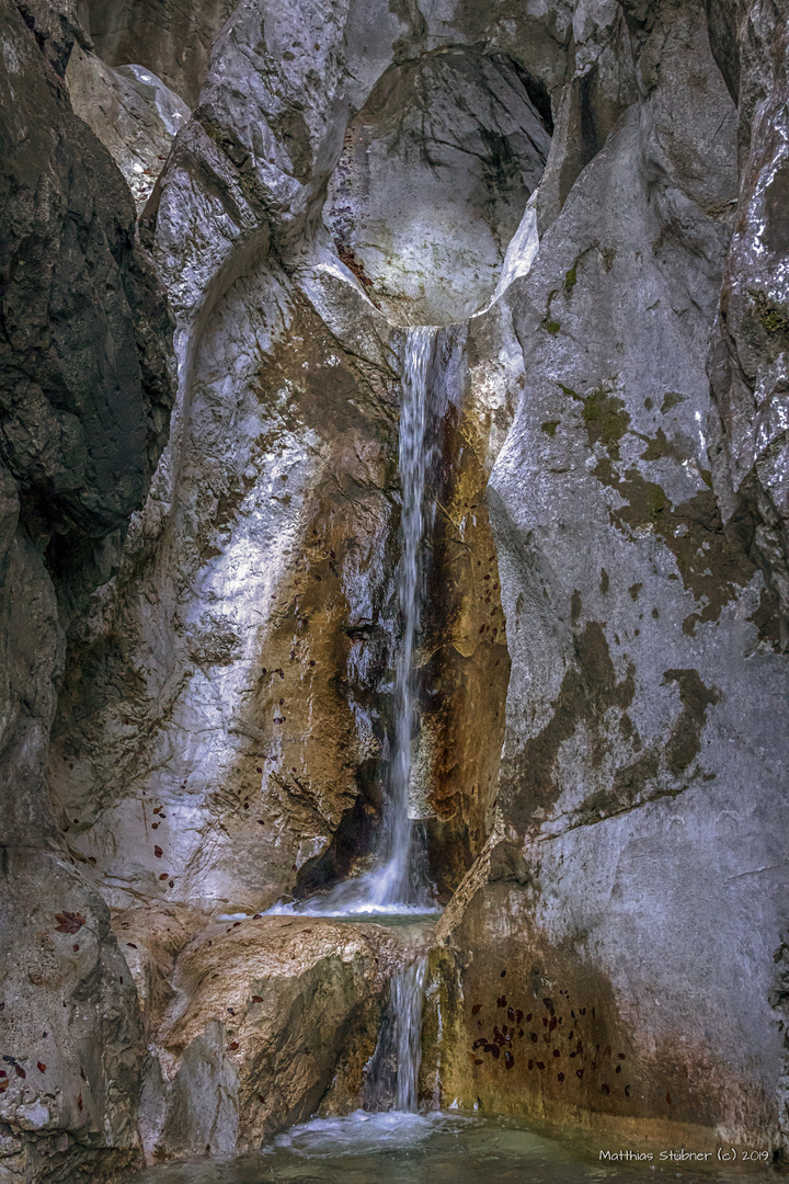 Wasserfall nahe dem Kochelsee