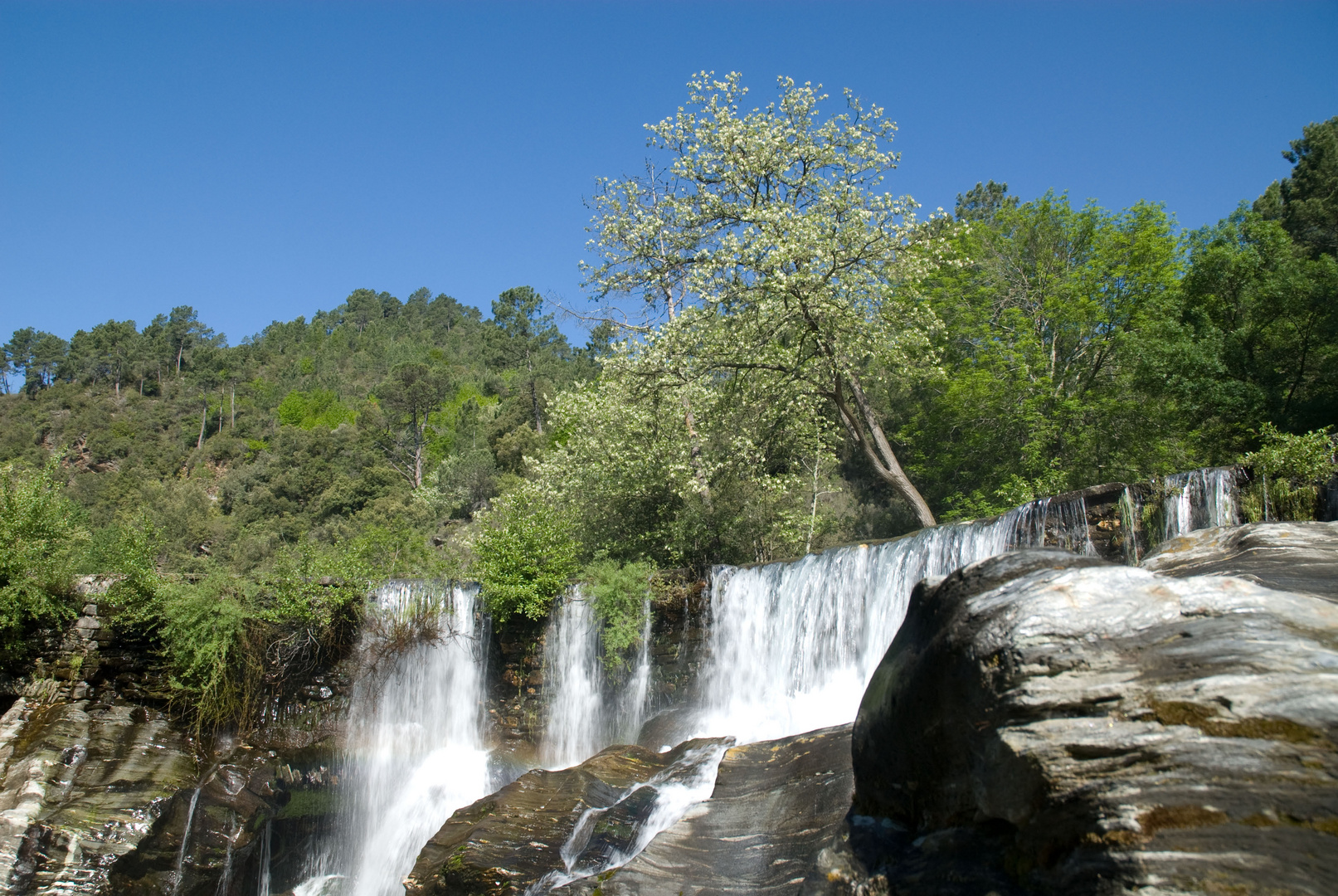 Wasserfall nahe Saint Ètienne Vallée Francaise