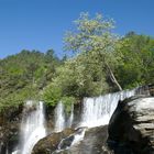 Wasserfall nahe Saint Ètienne Vallée Francaise