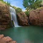 Wasserfall nahe Zaragoza