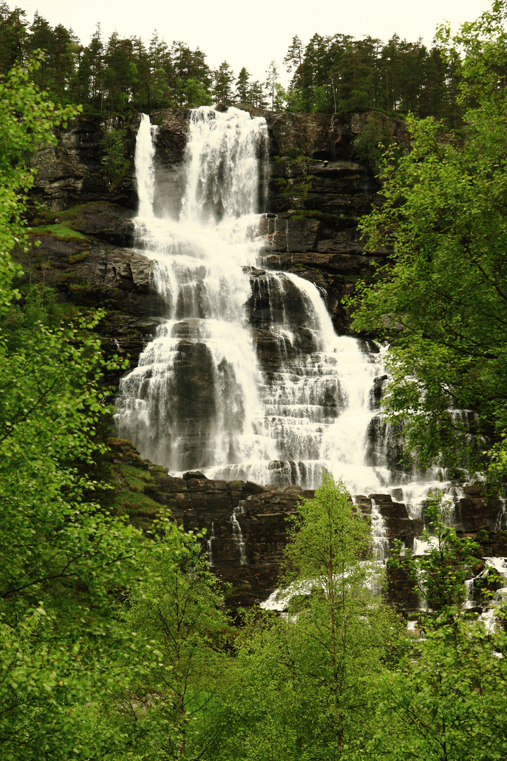 Wasserfall Norwegen 2017