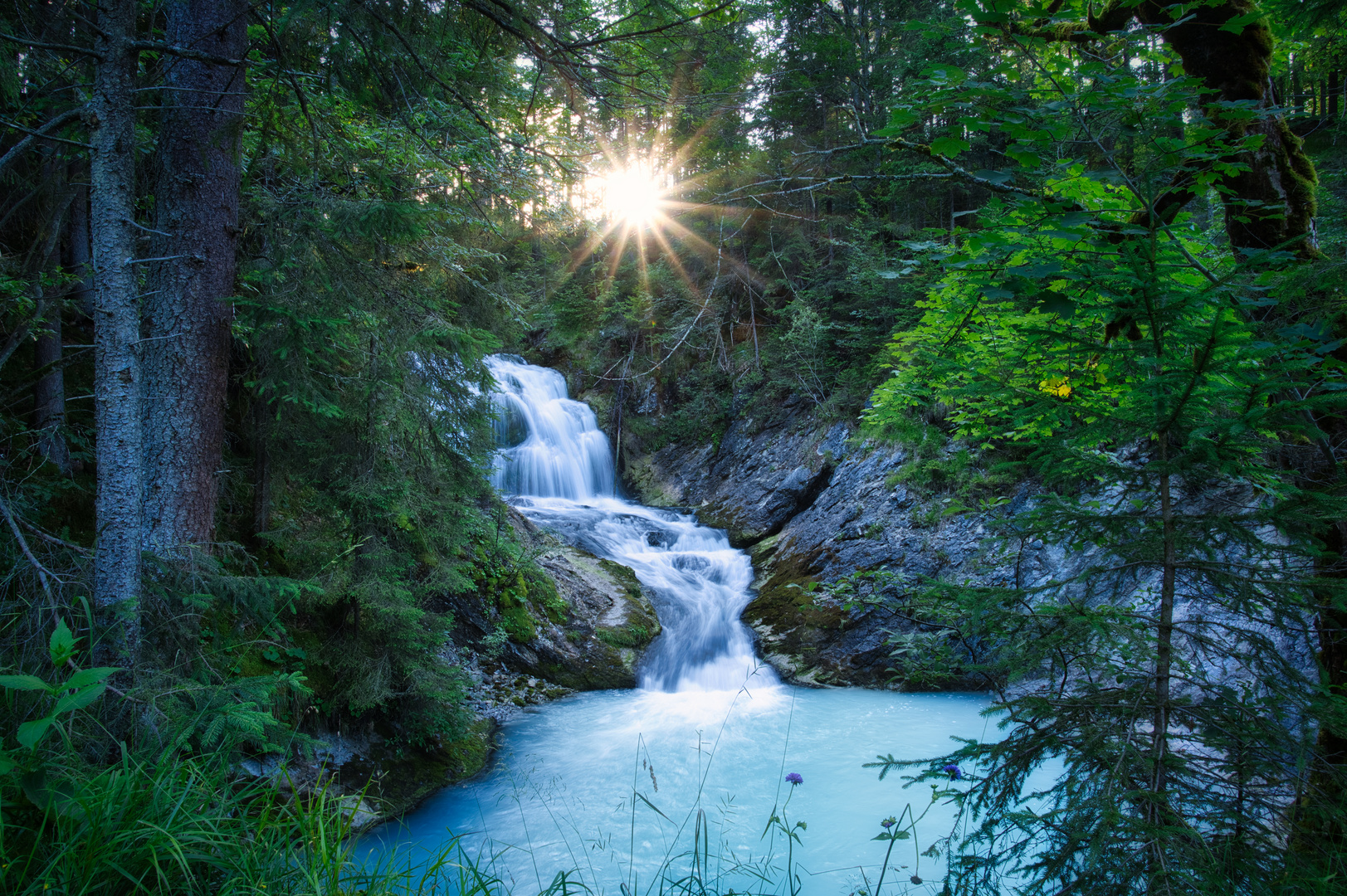Wasserfall Obernachkanal