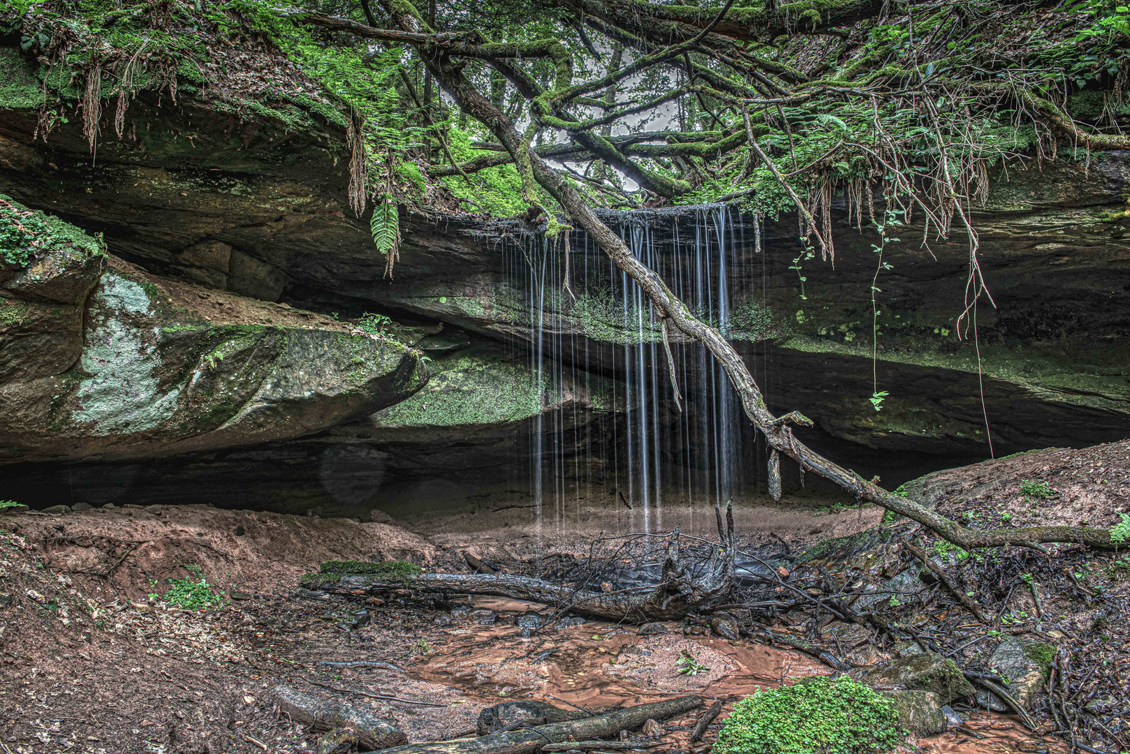 Wasserfall Odenbachtal-Im Kessel