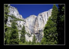 Wasserfall ohne Wasser