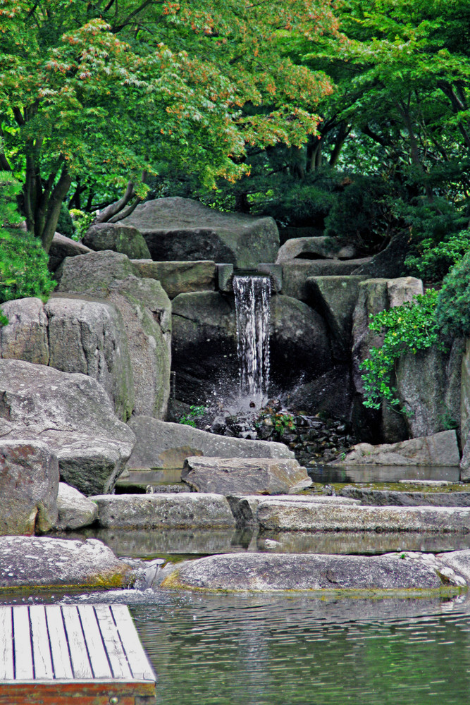 Wasserfall - Planten un Blomen